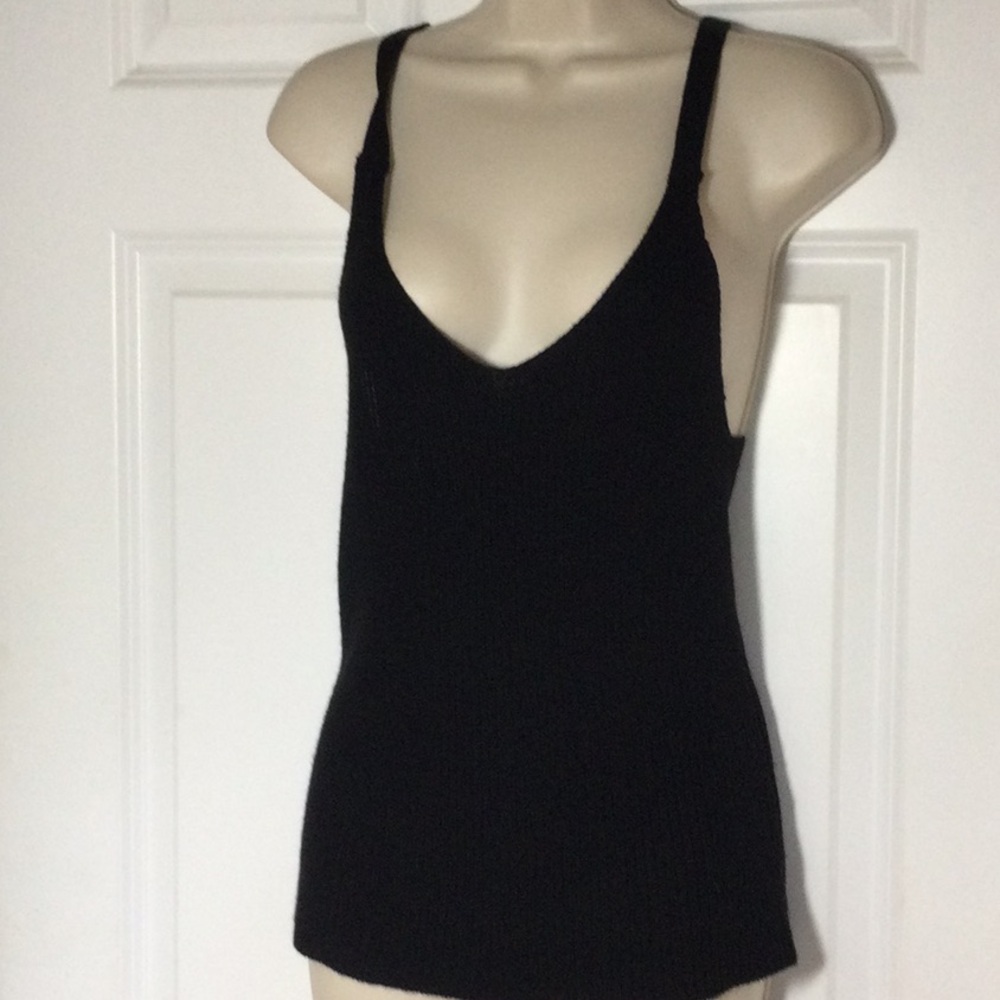Pink Republic Knit Top Cris Cross Back